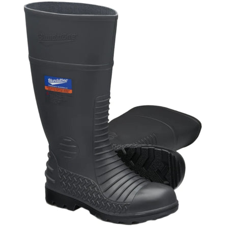 Blundstone Grey Comfort Arch Steel toe and Midsole Boot With Metarsal Guard Gumboot (028) (Pre-Order) - Ace Workwear