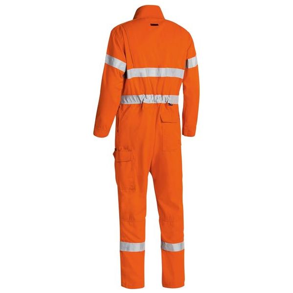 Bisley Tencate Tecasafe Plus Taped Hi Vis Cargo Overall (BC8085T) - Ace Workwear