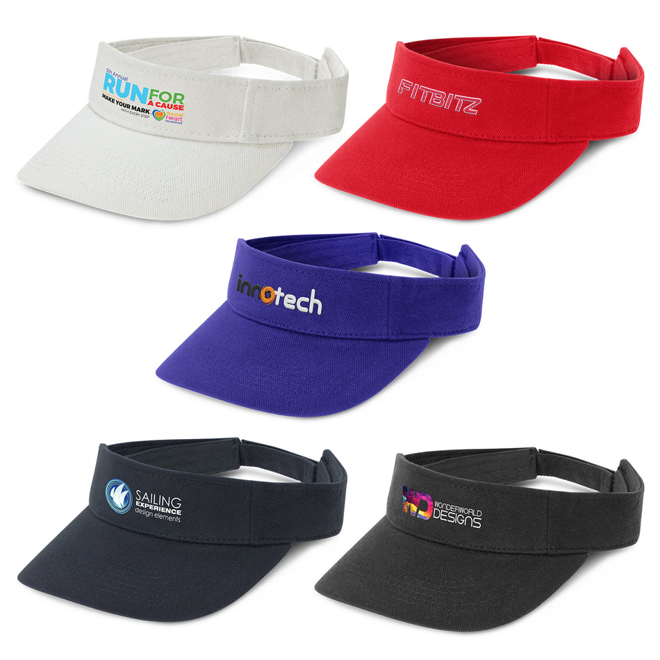 Orlando Sun Visor - Pack of 25 (112570) - Ace Workwear