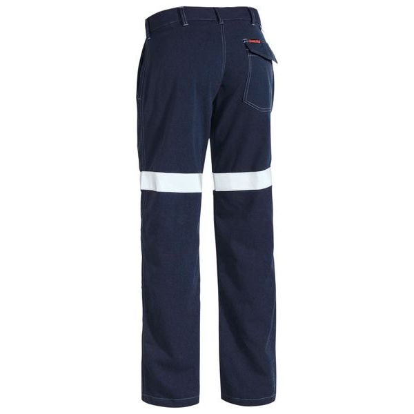 Bisley Tencate Tecasafe Plus Engineered FR Pant With FR Reflective Tape Around Upper Leg (BP8090T) - Ace Workwear