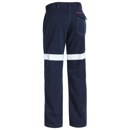 Bisley Tencate Tecasafe Plus Engineered FR Pant With FR Reflective Tape Around Upper Leg (BP8090T) - Ace Workwear