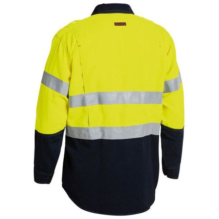 Bisley Tencate Tecasafe Plus Taped FR Vented Long Sleeve Shirt (BS8082T) - Ace Workwear