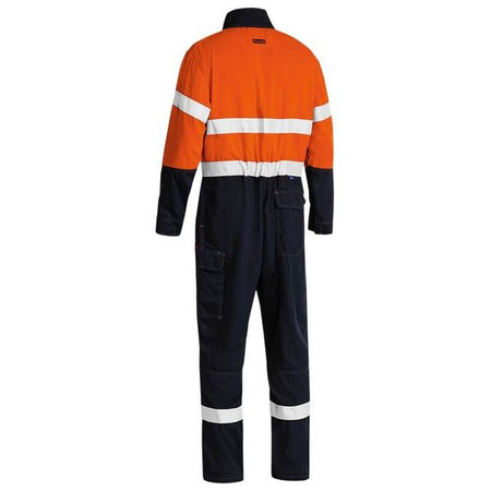 Bisley Tencate Tecasafe Plus Taped 2 Tone FR Lightweight Coverall (BC8186T) - Ace Workwear