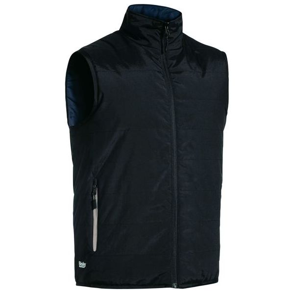 Bisley Reversible Puffer Vest With Quilited Wadding (BV0328) - Ace Workwear