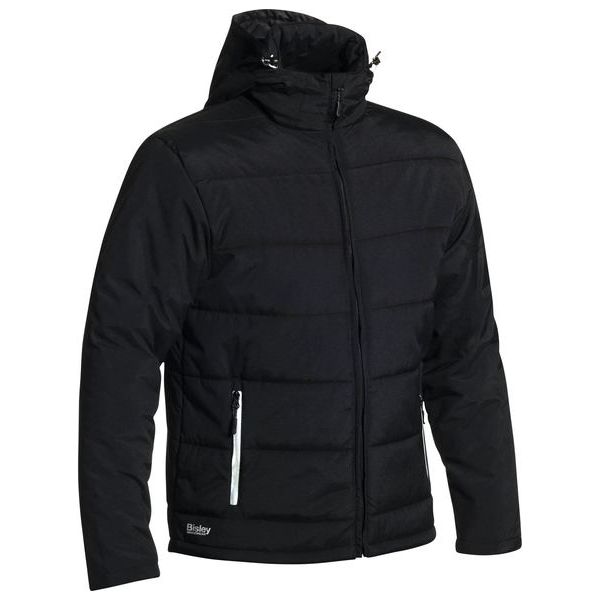 Bisley Puffer Jacket With Adjustable Hood (BJ6928) - Ace Workwear