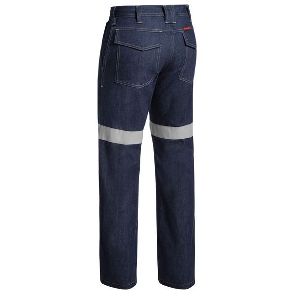 Bisley Taped Flame Resistant Denim Jean (BP8091T) - Ace Workwear