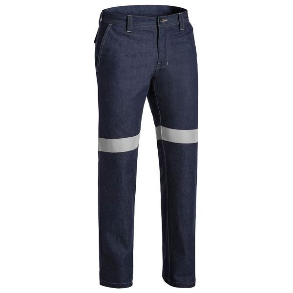 Bisley Taped Flame Resistant Denim Jean (BP8091T) - Ace Workwear