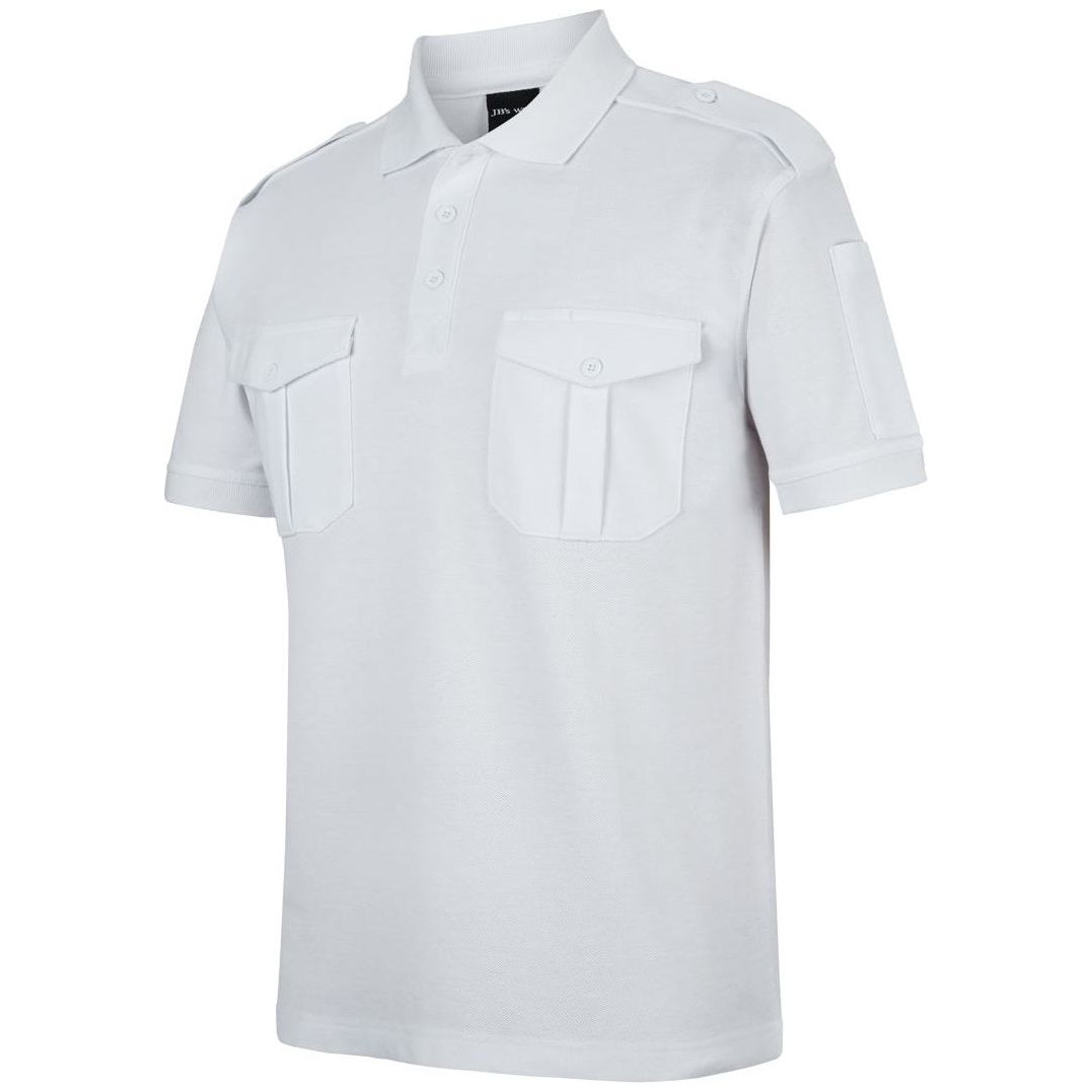 JB's S/S 250 Epaulette Polo (210ES) - Ace Workwear