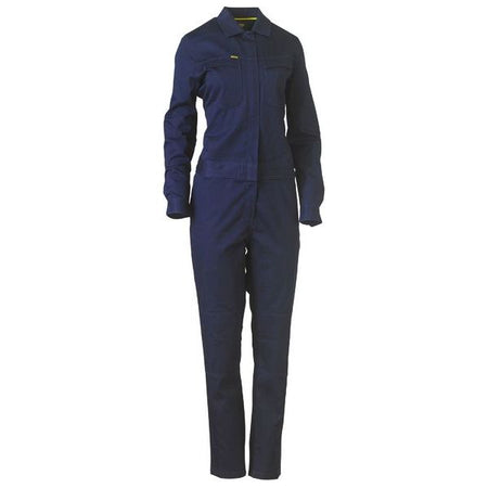 Bisley Womens Cotton Drill Coverall With Waist Zip Opening (BCL6065) - Ace Workwear