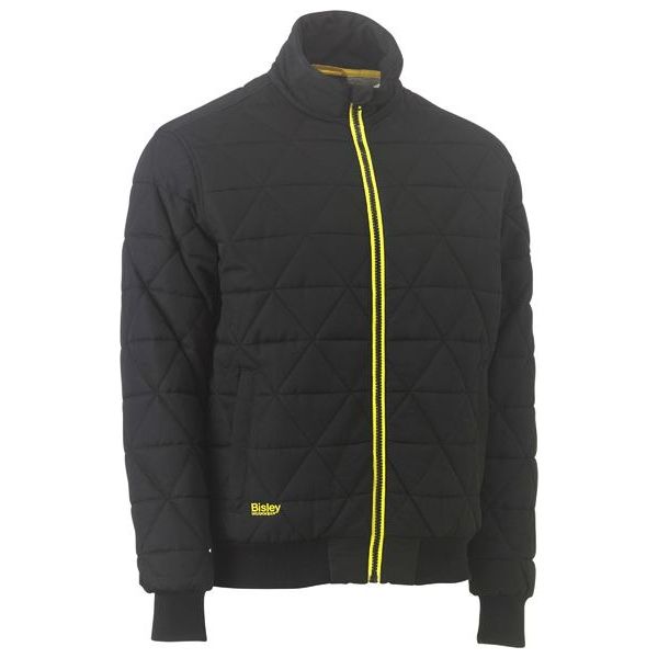 Bisley Quilted Bomber Jacket With Sherpa Lining (BJ6976) - Ace Workwear