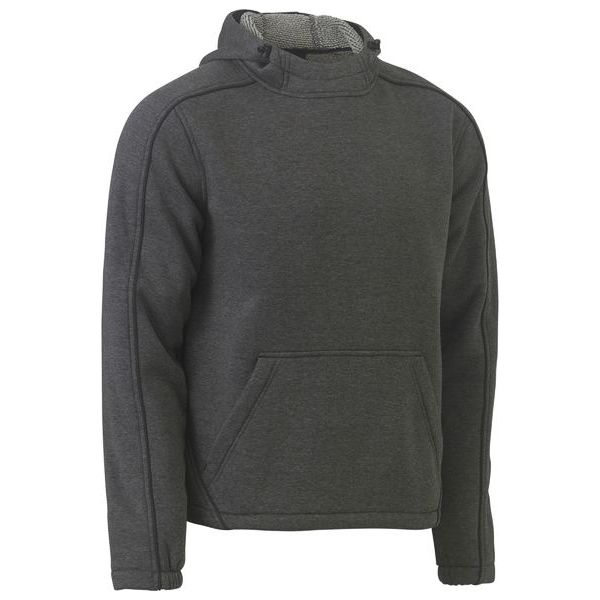 Bisley Flx & Move Marle Fleece Hoodie With Kangaroo Pouch Pocket (BK6983)