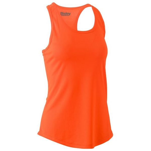 Bisley Womens Lightweight Cool Mesh Racer Back Singlet (BKL0439) - Ace Workwear