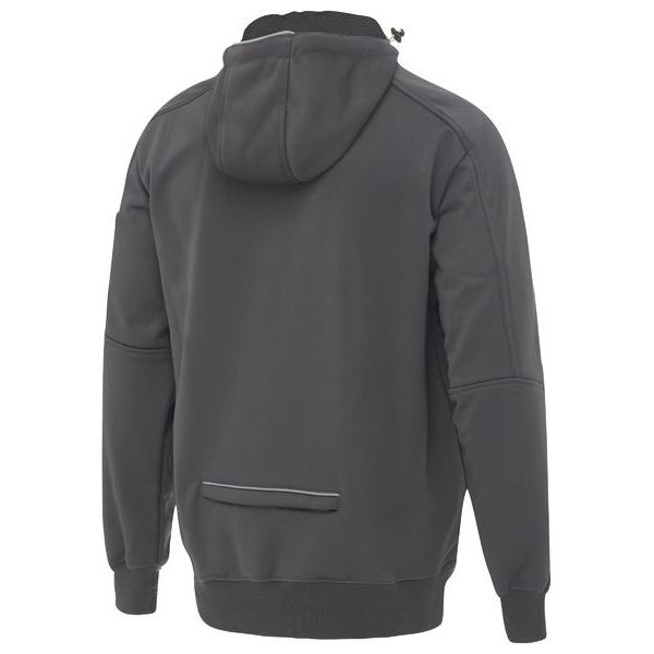 Bisley Zip-Front Work Fleece Hoodie With Sherpa Lining (BK6925)