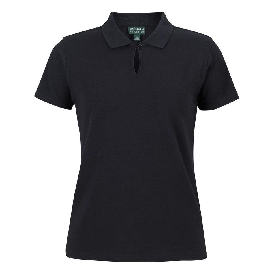 JB's C of C Ladies Cotton S/S Stretch Polo (2STS1)