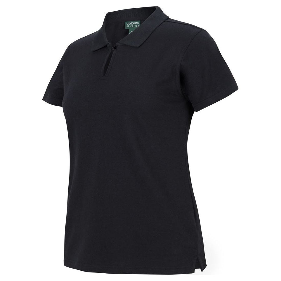 JB's C of C Ladies Cotton S/S Stretch Polo (2STS1)