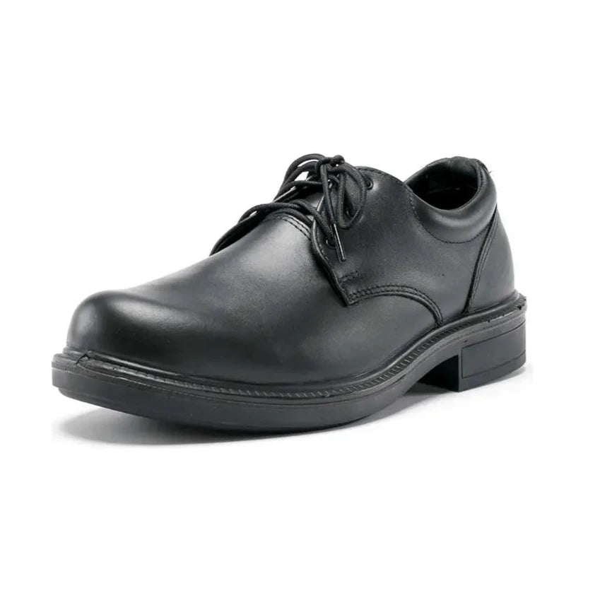 Steel Blue Black Harvey Lace Up Soft Toe Executive Non Safety Shoe (310215) (Pre-Order) - Ace Workwear