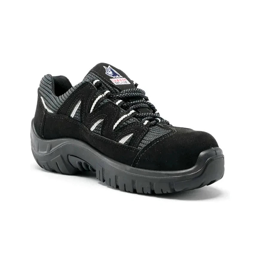 Steel Blue Black Adelaide Lace up Composite Toe Cap Safety Shoe (311400) (Pre-Order) - Ace Workwear