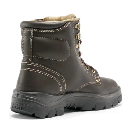 Steel Blue Winter Brown Argyle Lace up Steel Toe Cap Safety Boot (312102) (Pre-Order) - Ace Workwear