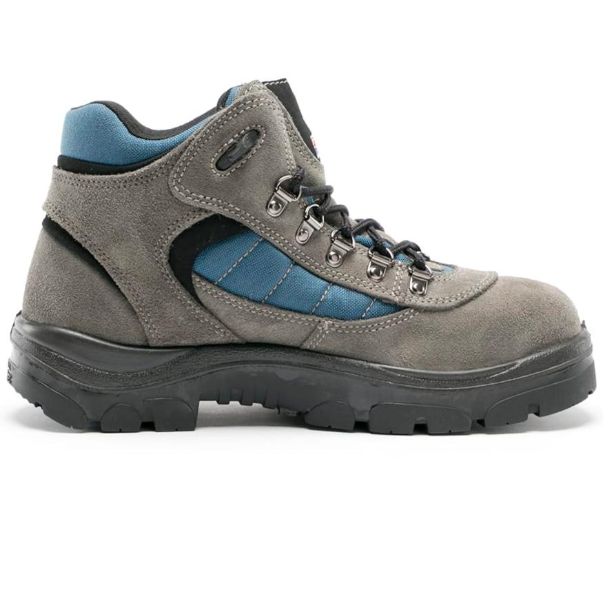 Steel Blue Charcoal Wagga Lace Up Steel Cap Safety Boot (312207) - Ace Workwear