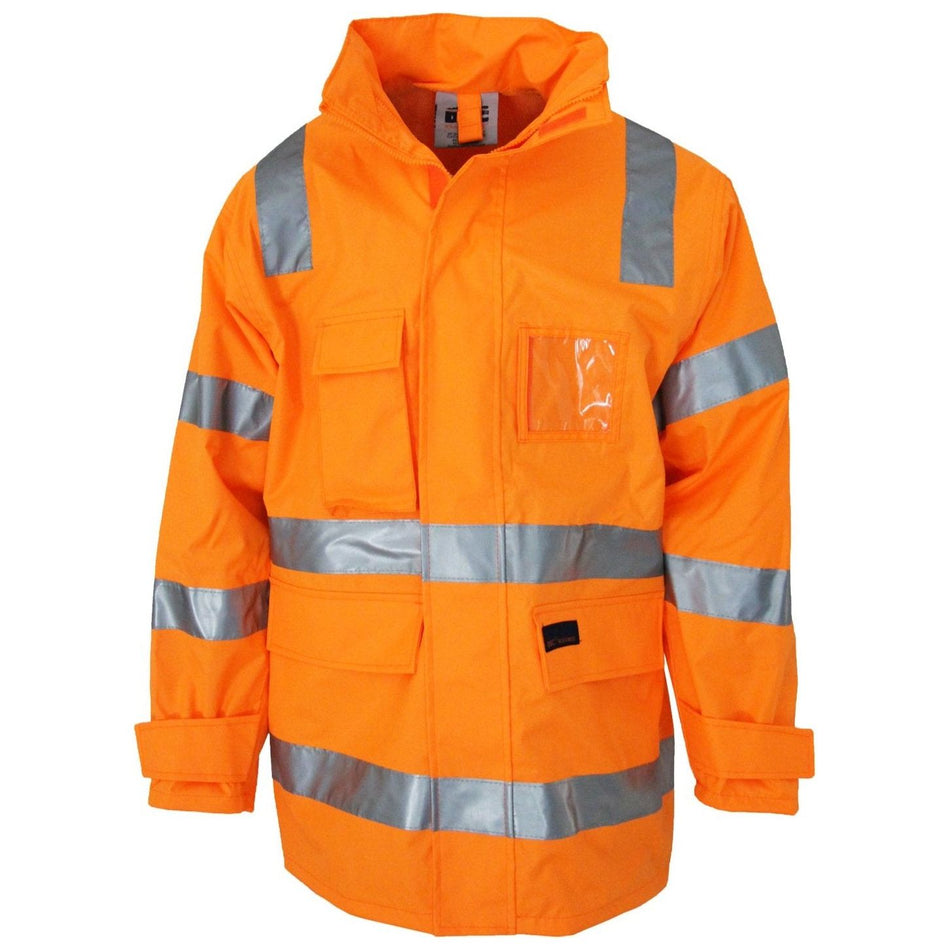 DNC HiVis VIC Rail Rain Jacket (3968)