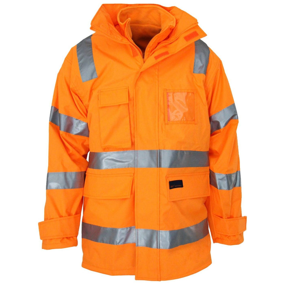 DNC HiVis 6 in 1 VIC Rail Jacket (3970)