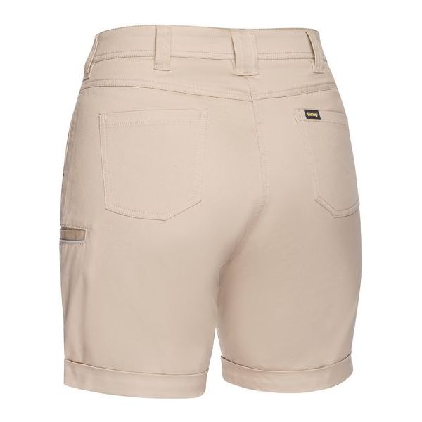 Bisley Womens Stretch Cotton Shorts (BSHL1015)