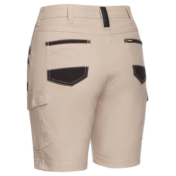 Bisley Womens Flx & Move Stretch Cargo Shorts (BSHL1044) - Ace Workwear