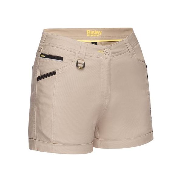 Bisley Womens Flx & Move Short Shorts (BSHL1045)