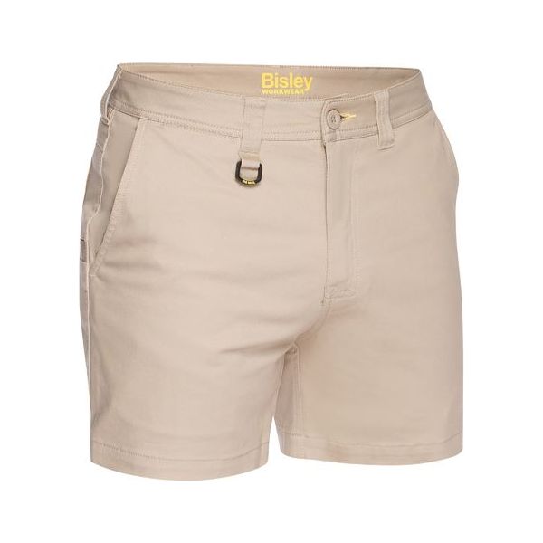 Bisley Mens Stretch Cotton Short Shorts (BSH1008) - Ace Workwear