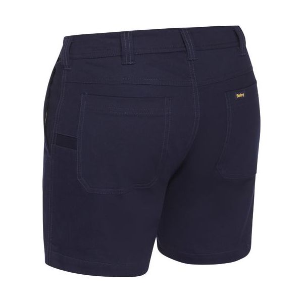 Bisley Mens Stretch Cotton Short Shorts (BSH1008) - Ace Workwear