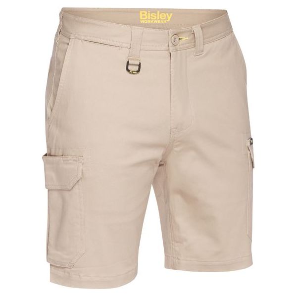 Bisley Mens Stretch Cotton Cargo Shorts (BSHC1008)