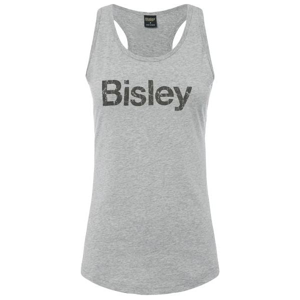 Bisley Womens Cotton Bisley Logo Singlet (BKSL063) - Ace Workwear