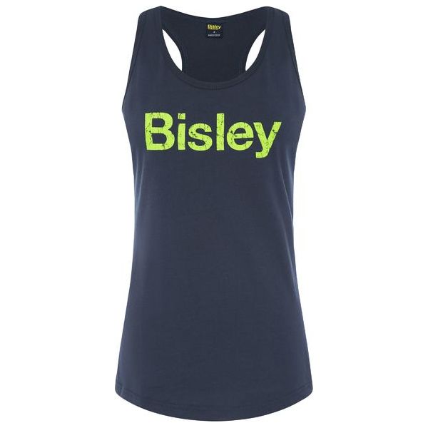 Bisley Womens Cotton Bisley Logo Singlet (BKSL063) - Ace Workwear