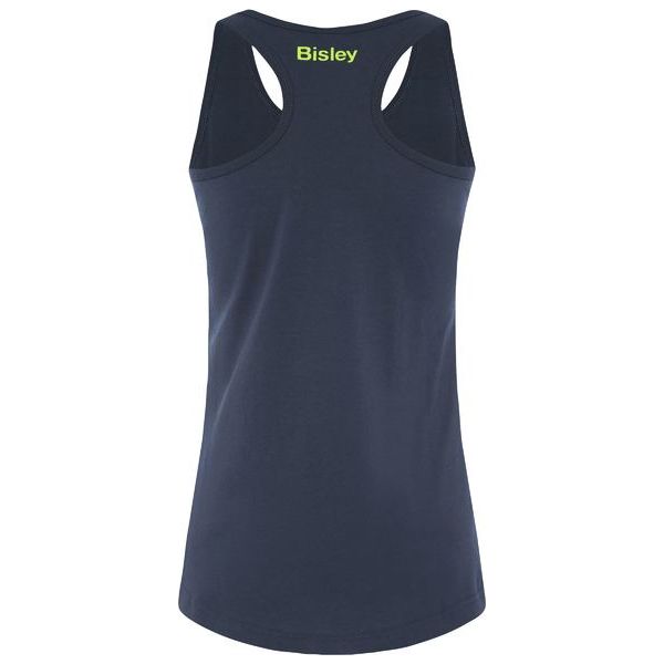 Bisley Womens Cotton Bisley Logo Singlet (BKSL063) - Ace Workwear