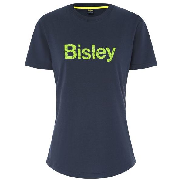 Bisley Womens Cotton Bisley Logo Tee (BKTL064) - Ace Workwear