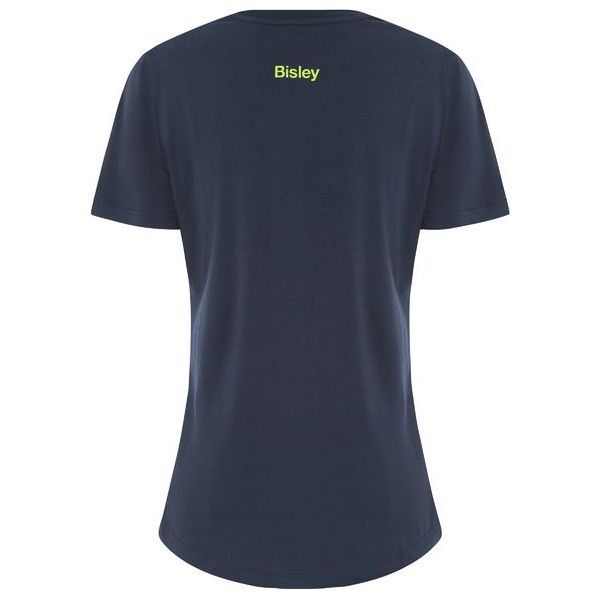 Bisley Womens Cotton Bisley Logo Tee (BKTL064) - Ace Workwear