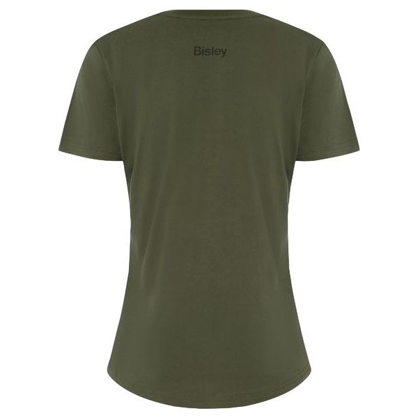 Bisley Womens Cotton Bisley Logo Tee (BKTL064) - Ace Workwear