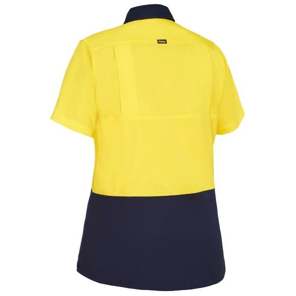 Bisley Womens Cool Lightweight Hi Vis Drill Shirt (BL1895) - Ace Workwear