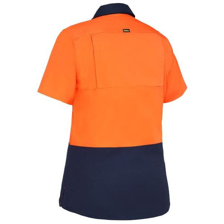 Bisley Womens Cool Lightweight Hi Vis Drill Shirt (BL1895) - Ace Workwear