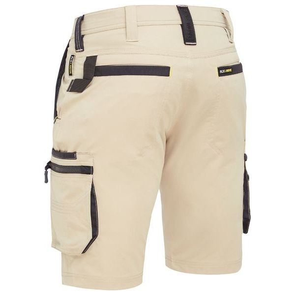 Bisley Flx & Move 4-Way Stretch Zip Cargo Short (BSHC1332)