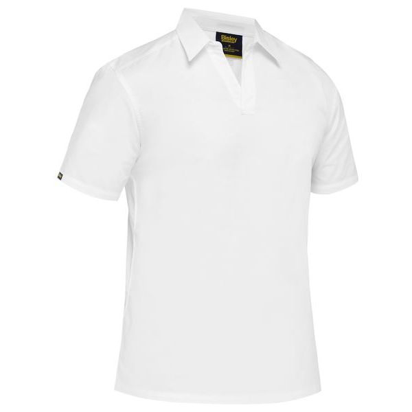 Bisley V-Neck Short Sleeve Shirt (BS1404) - Ace Workwear