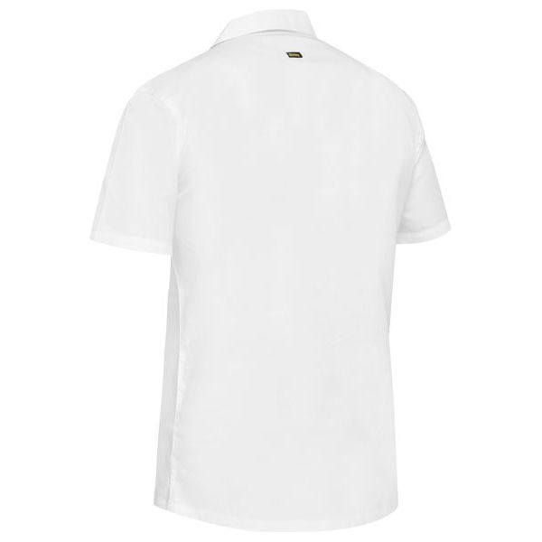 Bisley V-Neck Short Sleeve Shirt (BS1404) - Ace Workwear