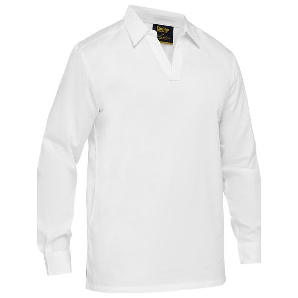 Bisley V-Neck Long Sleeve Shirt (BS6404)