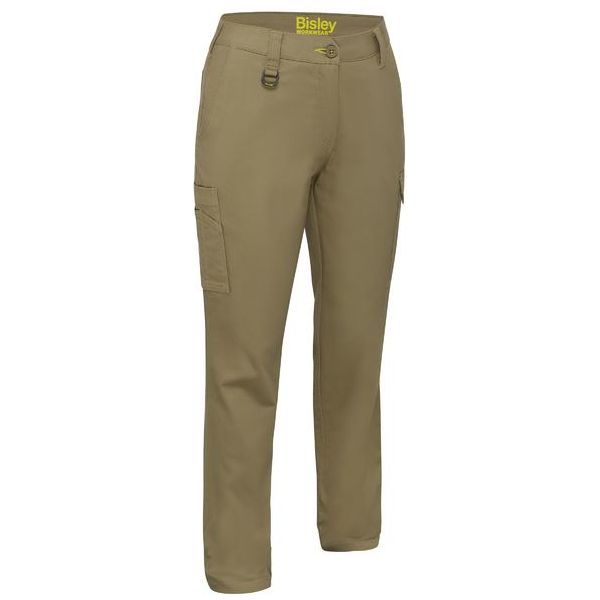 Bisley Womens Stretch Cotton Cargo Pants (BPLC6008)