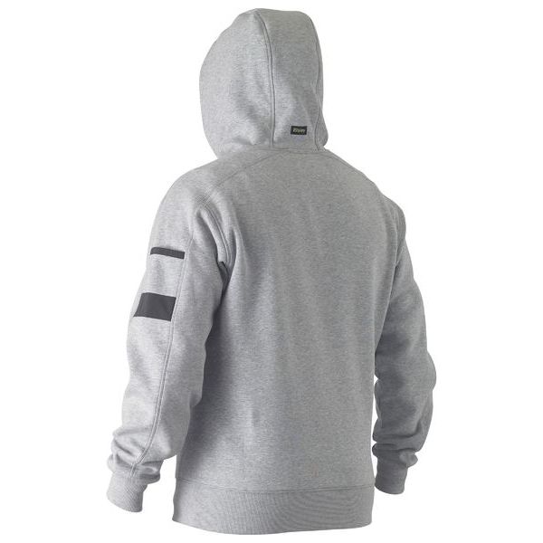 Bisley Work Fleece Hoodie With Front Kangaroo Pouch Pocket (BK6724)