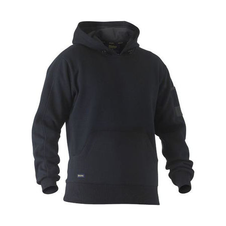 Bisley Work Fleece Hoodie With Front Kangaroo Pouch Pocket (BK6724) - Ace Workwear