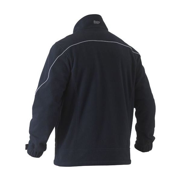 Bisley Bonded Micro Fleece Jacket With Reflective Accent (BJ6771)