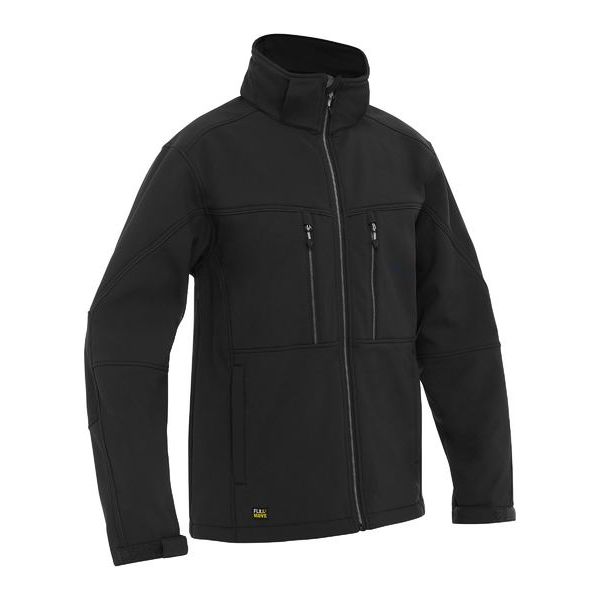 Bisley Flx & Move Soft Shell Jacket With Detachable Hood (BJ6570)