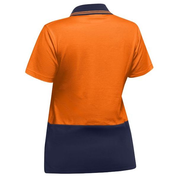 Bisley Women's Hi Vis V-Neck Polo (BKL1234)