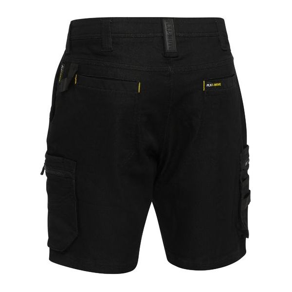 Bisley Flx & Move Stretch Denim Zip Cargo Shorts (BSHC1335)